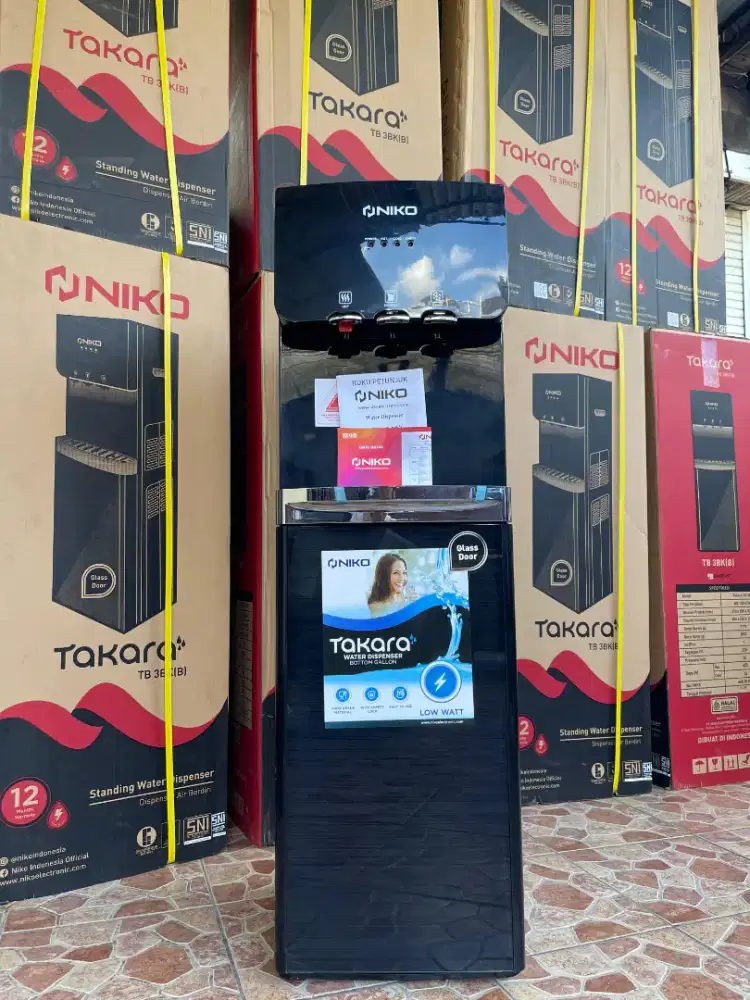 Baru NIKO TAKARA water dispenser 3 in 1 galon bawah garansi RESMI