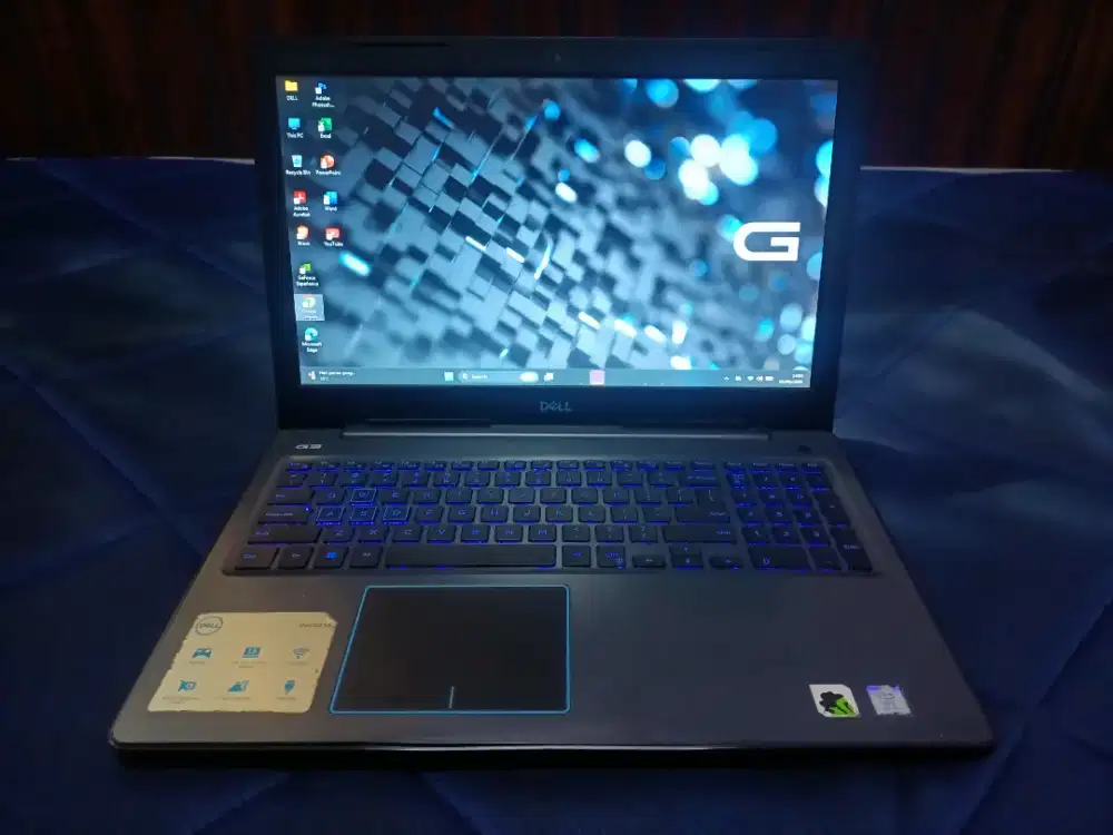 Dell G3 Gaming Design Editing Core i5 Gen 8 Nvme 256Gb GTX 1050 4GB