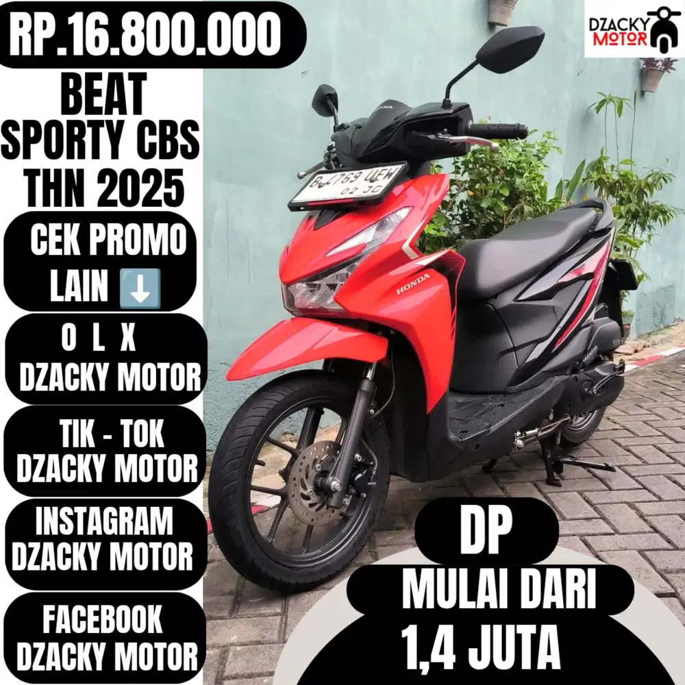 BEAT SPORTY CBS 2025 SECOND LIKE NEW