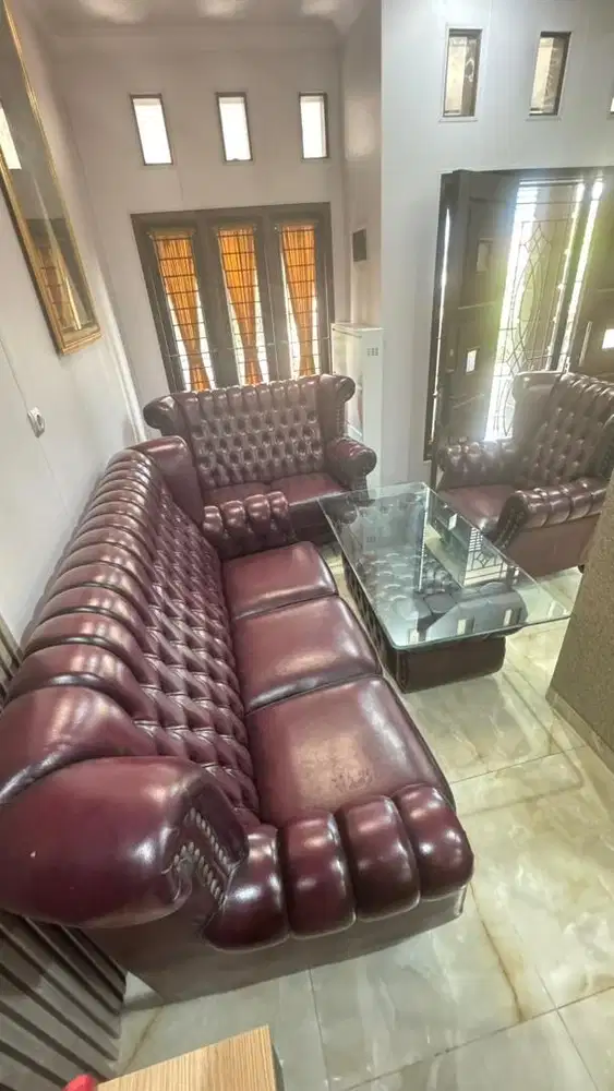 Sofa Ruang Tamu set 3 2 1 beserta meja