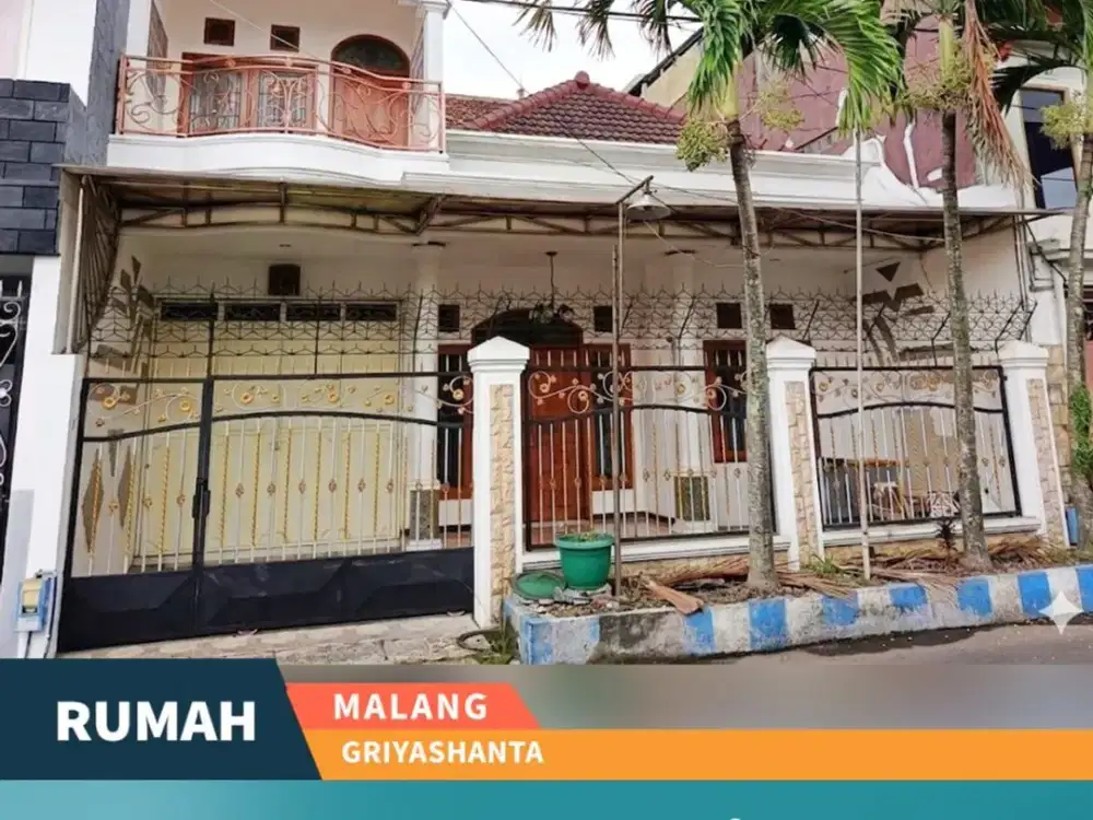 Turun Harga Lagi Dijual Rumah Griyashanta Dekat SMA 9 Kota Malang