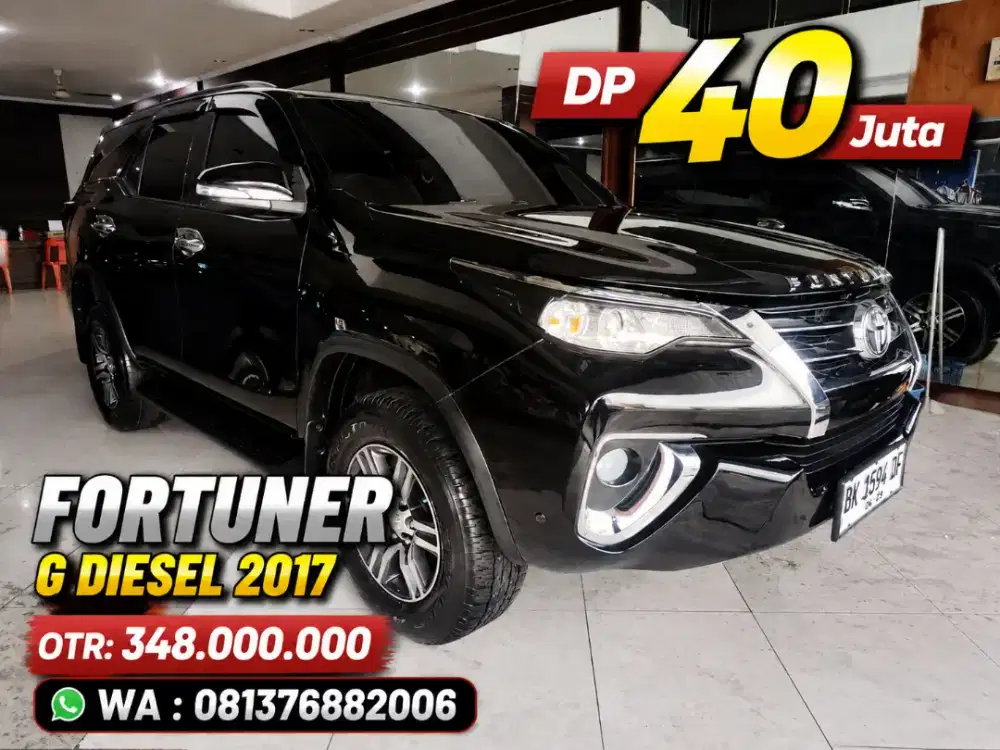 Fortuner Diesel AT 2017 VRZ pajero