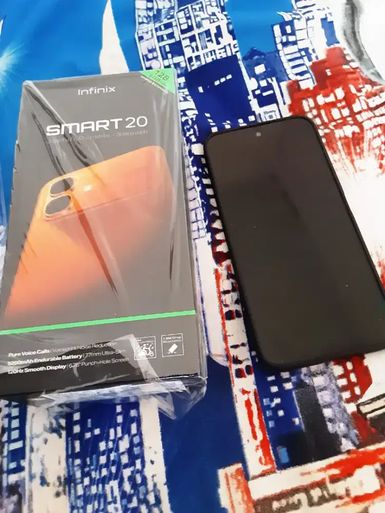 Infinix smart 20 4/128 hitam