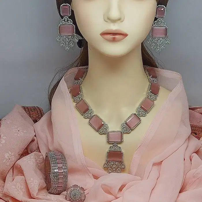 XL5 SET KALUNG INDIA CHOKER JEWELRY PERNIKAHAN WEDDING PREMIUM