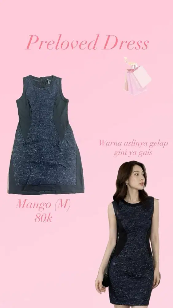 Dress preloved bagus bermerek