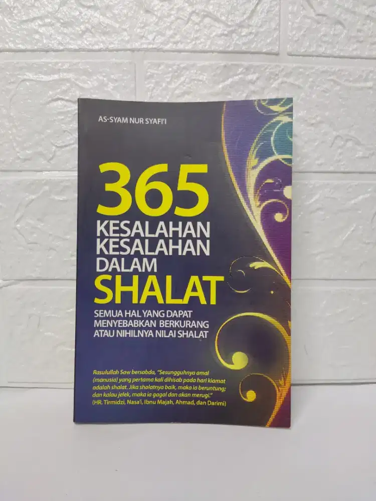 Buku Islami 365 Kesalahan Dalam Shalat – As-Syam Nur Syafi’i
