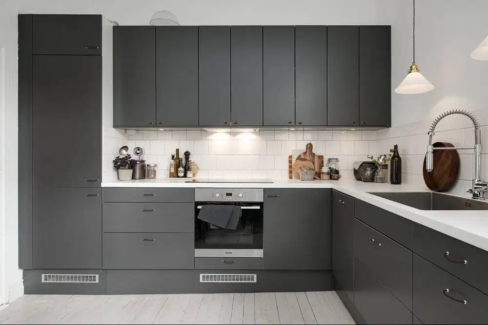 Kitchen Set Minimalis Kitchenset Lemari Dapur Tempah Perabot Medan