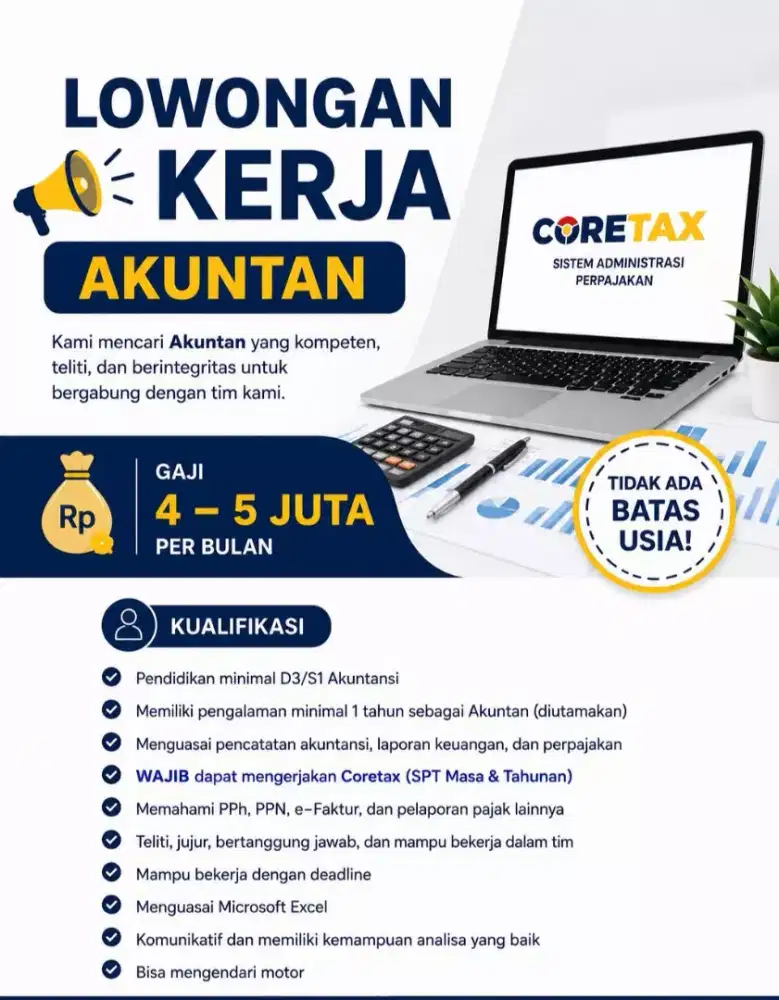 Lowongan kerja akuntan