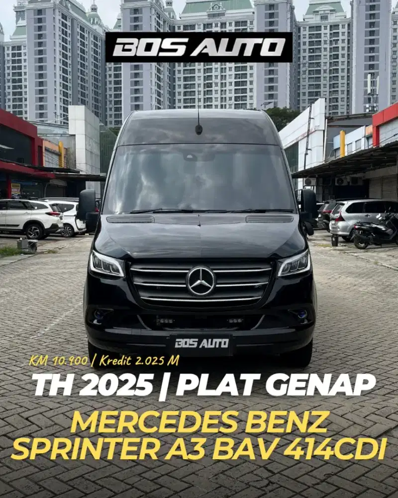 Mercedes Benz Sprintet A3 BAV 414 CDI 2023