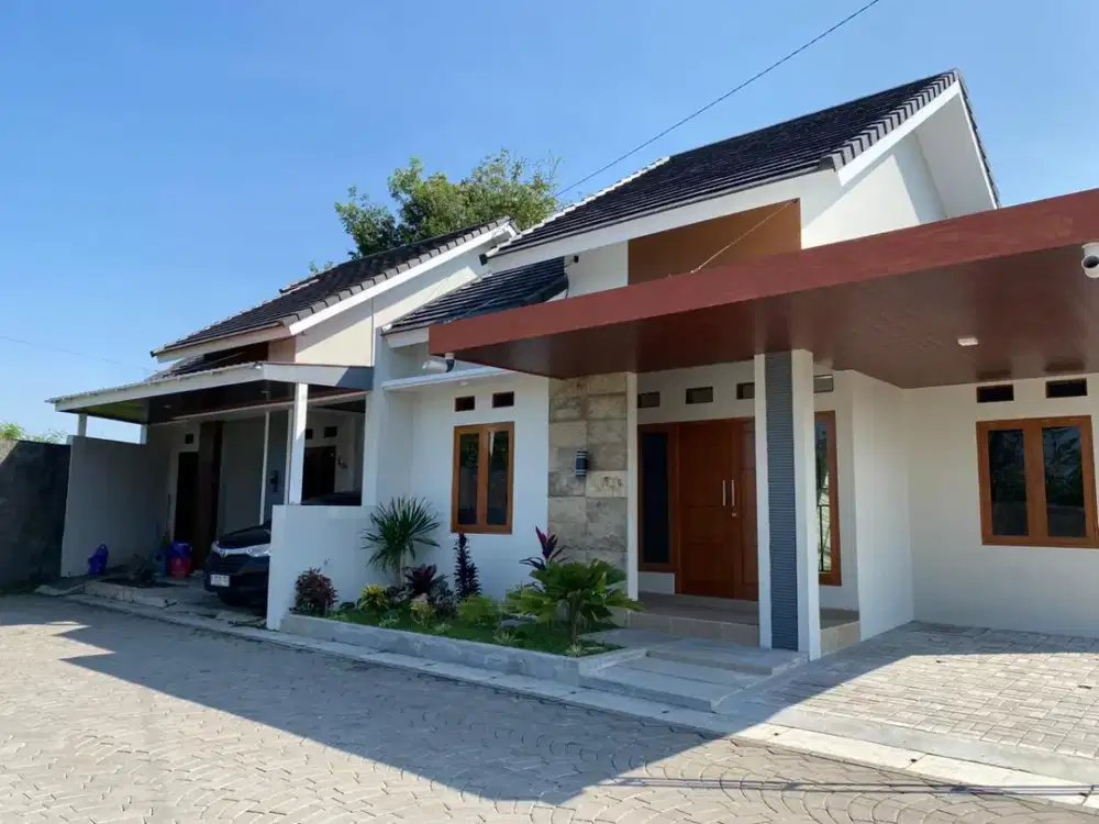 Dijual Rumah Minimalis Modern Luas di Purwomartani lingkungan tenang dan asri