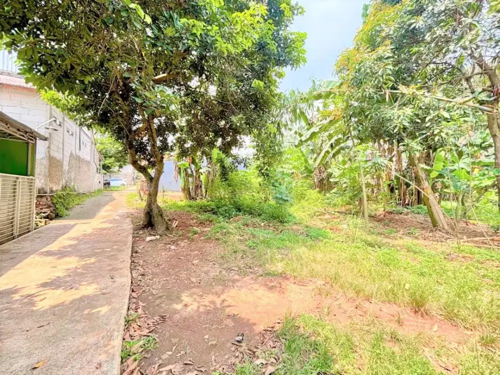 Dijual Tanah 50 Meter ke Jl. Raya Cimuning - Mustikajaya, SHM