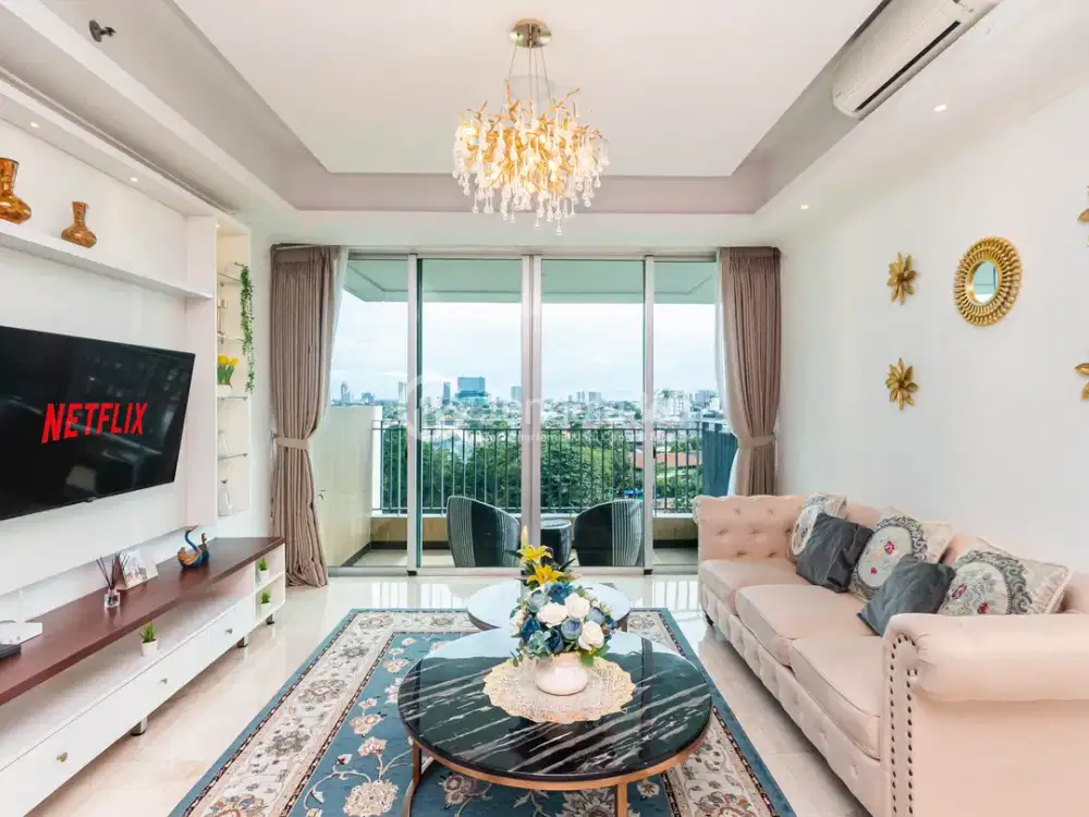 Disewakan Apartemen Kemang Village tipe 2BR Full Furnished | KMVC137