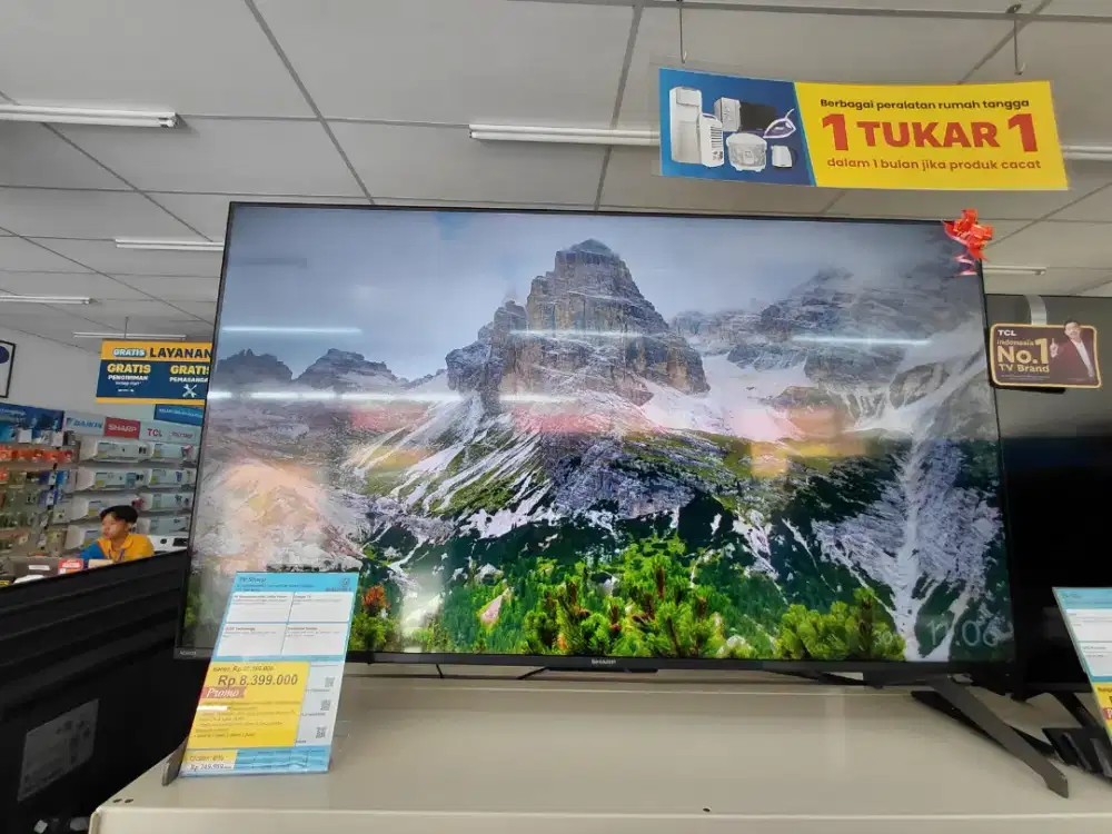TV SHARP 50 Inch 4K Google TV