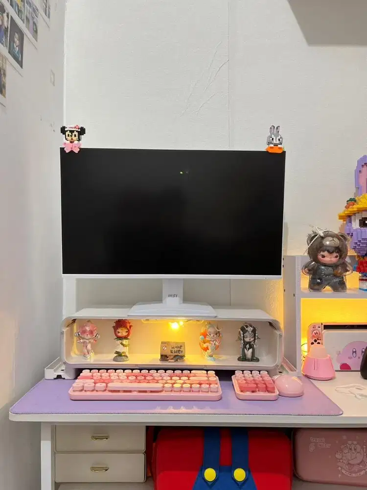 Jual murah monitor pribadi MSI PRO MP251W Edisi Putih (White Edition).