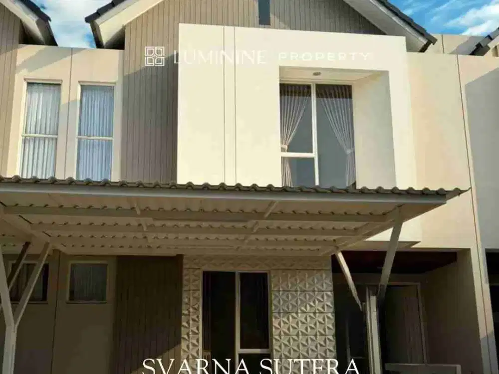 DIJUAL RUMAH BARU SIAP HUNI DI SUVARNA SUTERA CIKUPA, TANGERANG