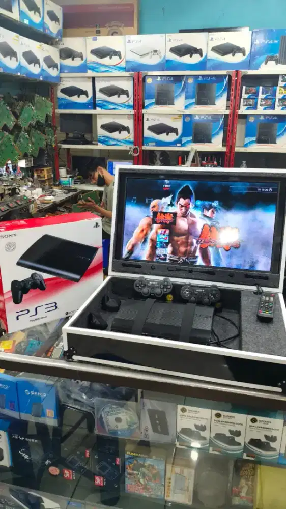 Play box + ps3 super slim