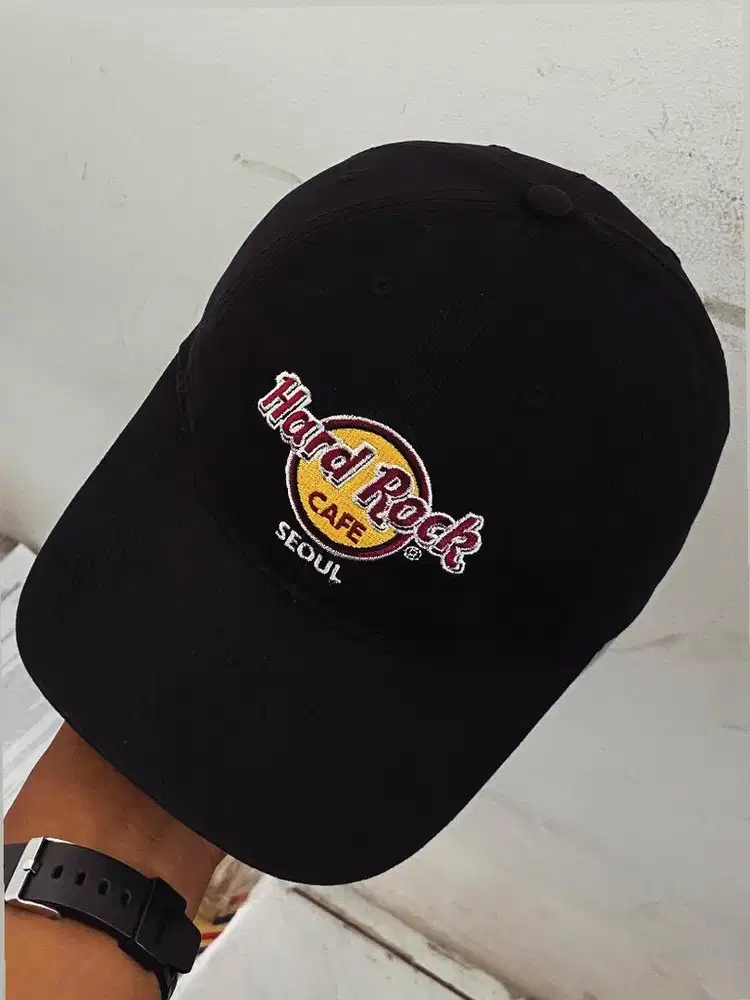 Topi Caps Cap Hat Hats Hardrock Hard Rock Cafe Authentic Original