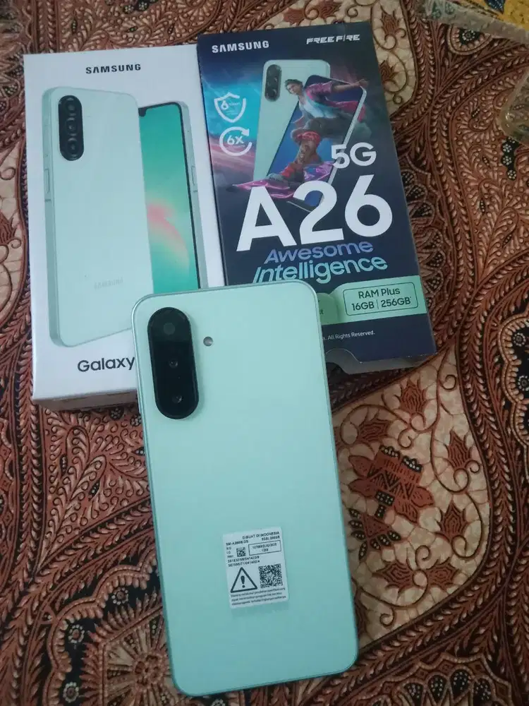 HP samsung A26 16GB/256 GB