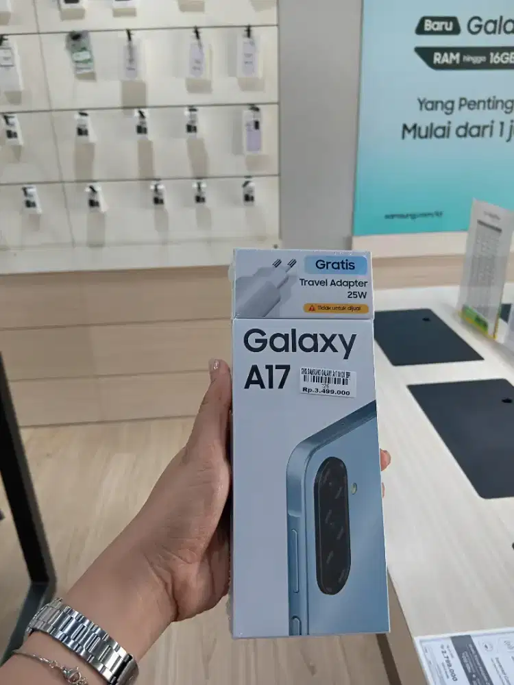 Ready samsung A17 8/128 garansi resmi 1tahun atlantis dahsyat