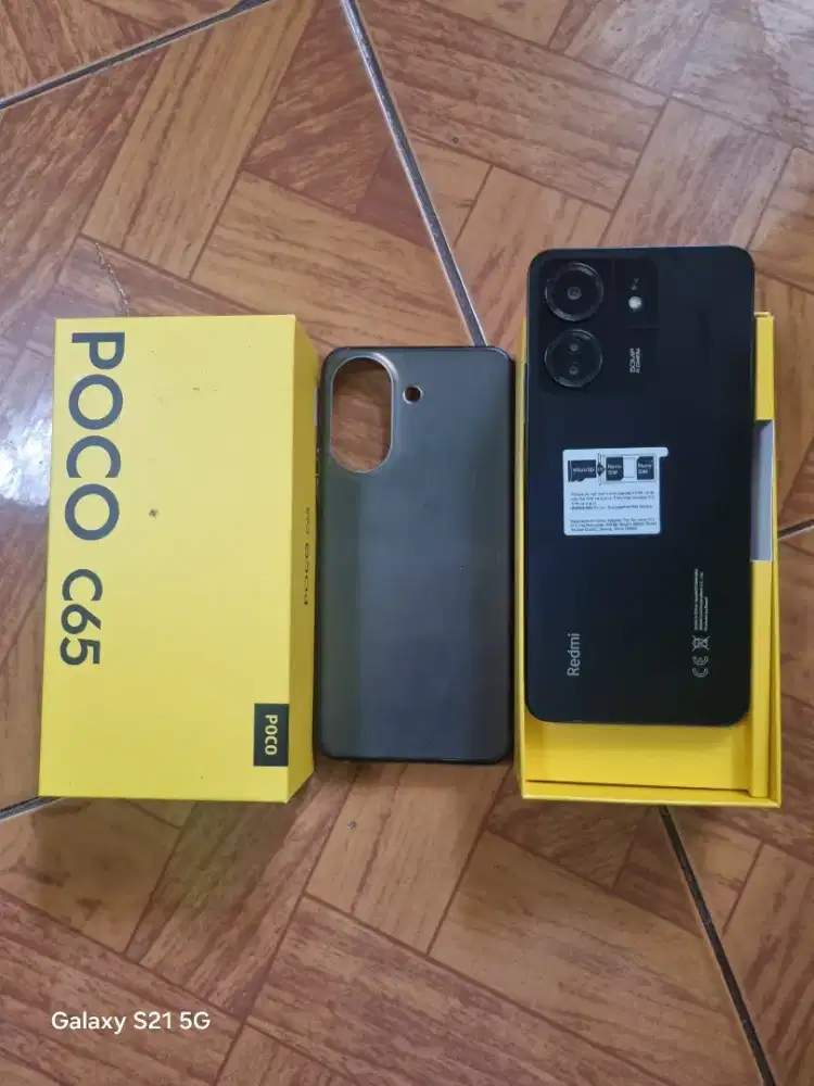 Poco C65 6/128 Fullset Eks Garansi Resmi