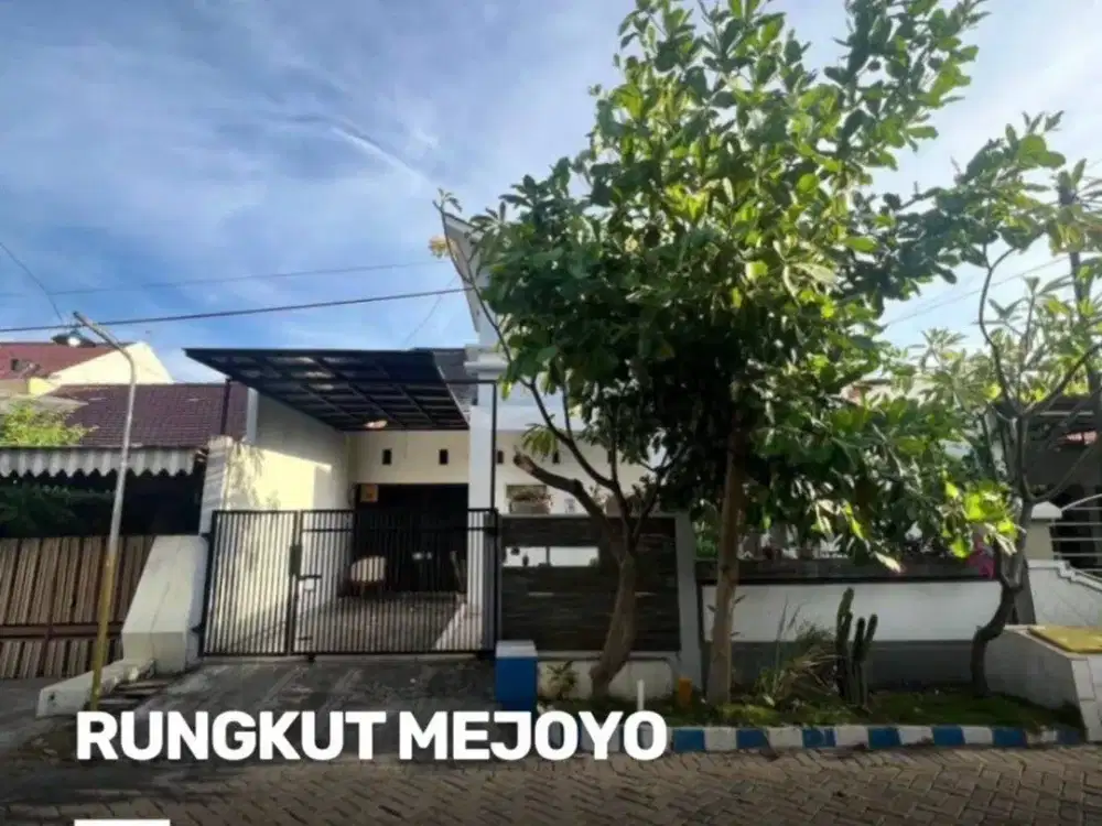 Rumah Rungkut Mejoyo Selatan  STRATEGIS HITUNG TANAH