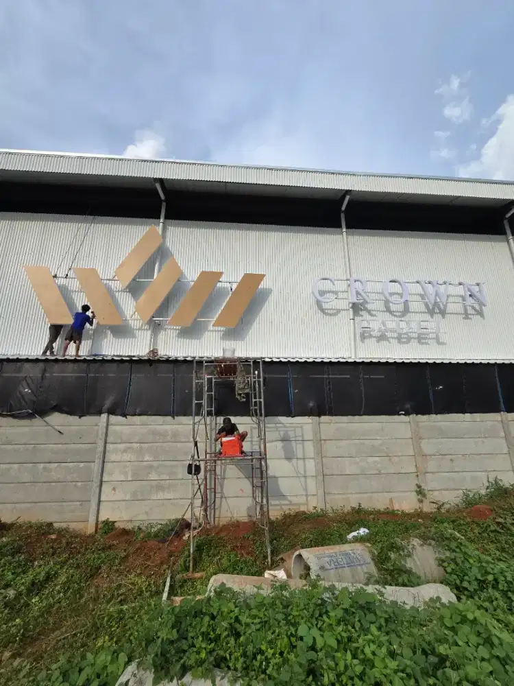 PROMO. Huruf Timbul. Signage. Lettersign LED. Branding. Neon Box