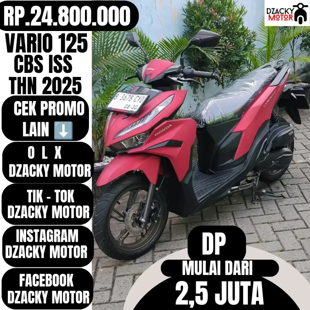 VARIO 125 CBS ISS 2025 SECOND LIKE NEW