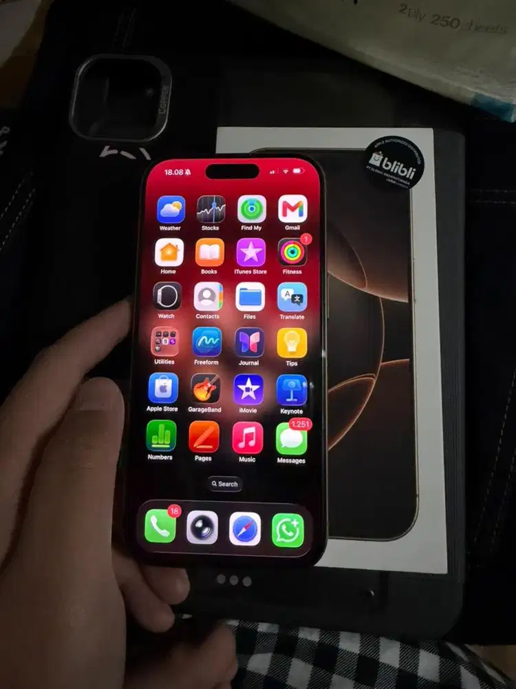 Iphone 16 pro 256gb Ibox garansi On
