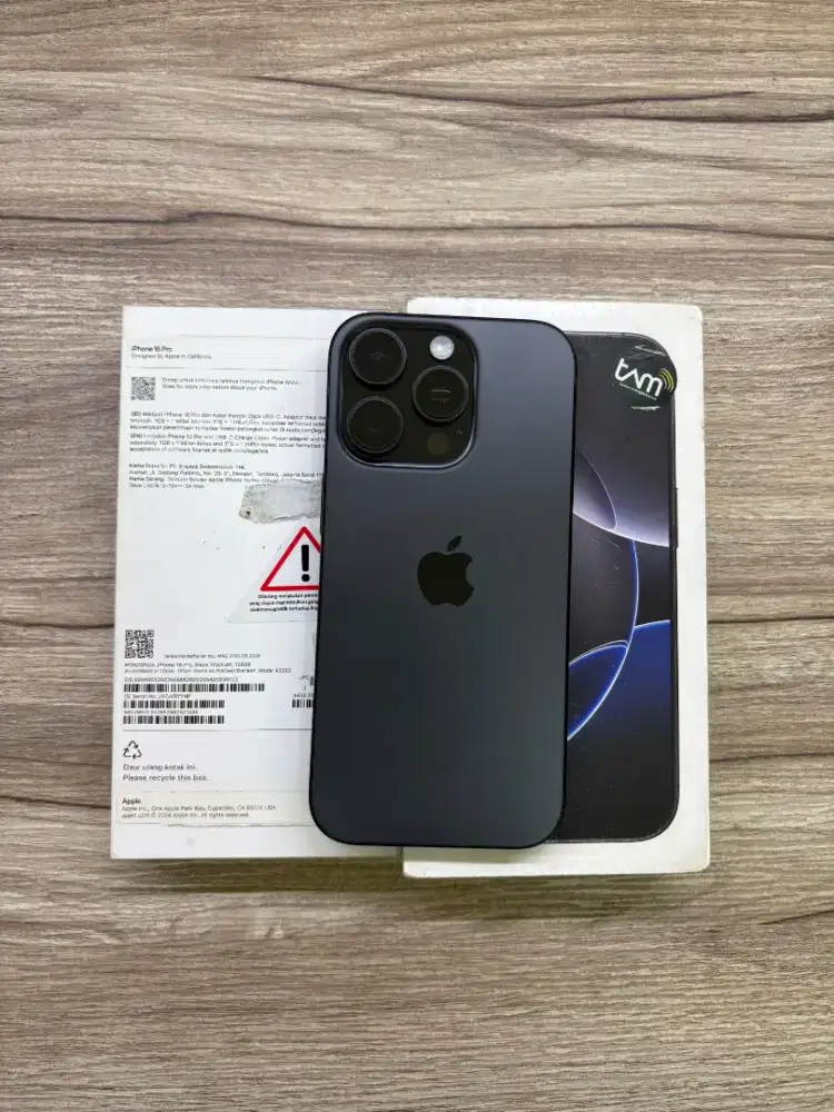 Iphone 16 pro 128gb ibox BH 100% Garansi panjang
