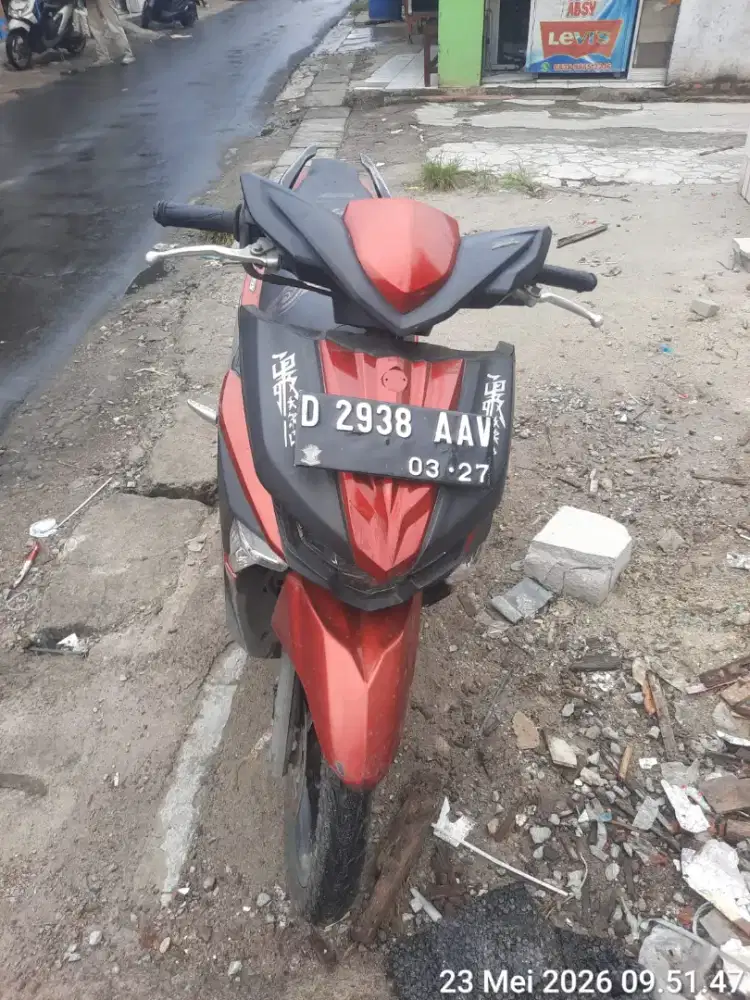 Yamaha mio sou gt 2017 plat D surat lengkap