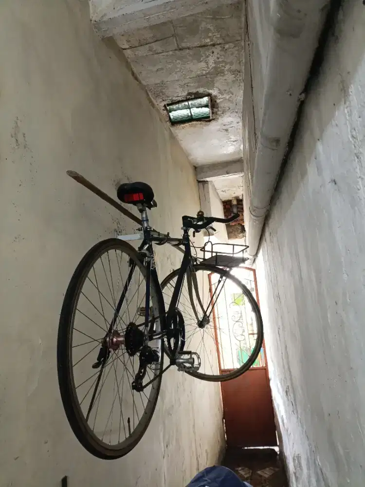 Sepeda fixie rem tangan