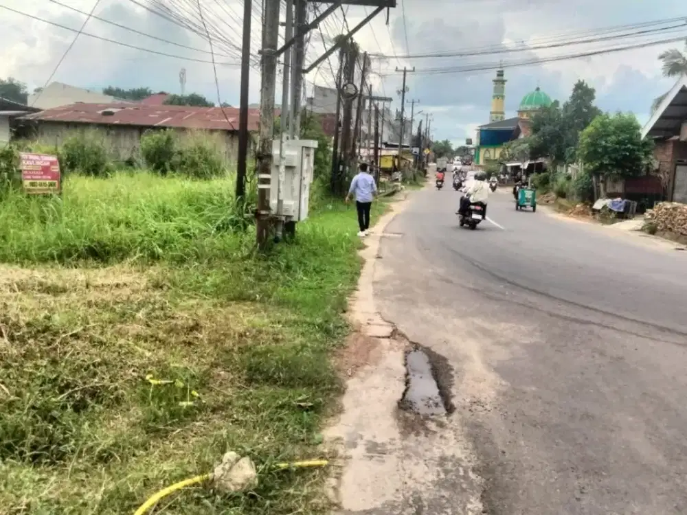 Di Jual Tanah Jambi Pinggir Jalan Purnama Cocok Untuk Kos Dan Hunian