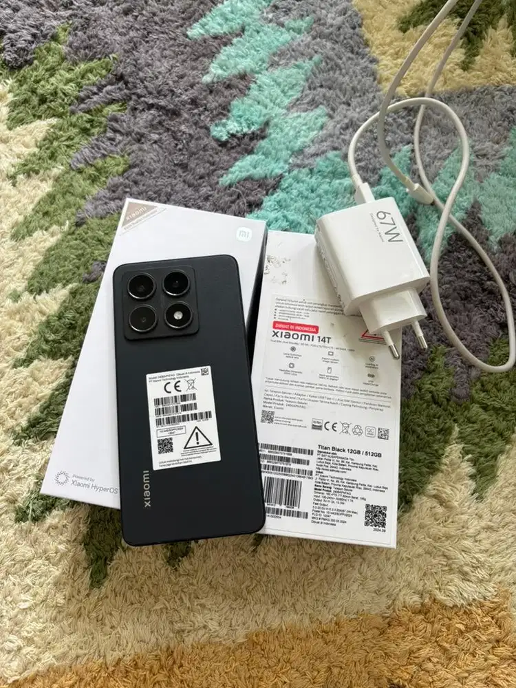 Xiaomi 14T, boks lengkap, mulus