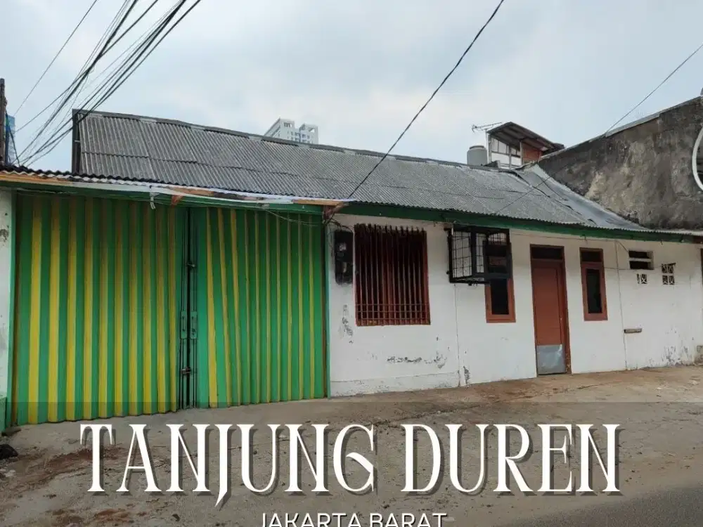 DIJUAL MURAH RUMAH BISA UNTUK USAHA DI TANJUNG DUREN JAKARTA BARAT