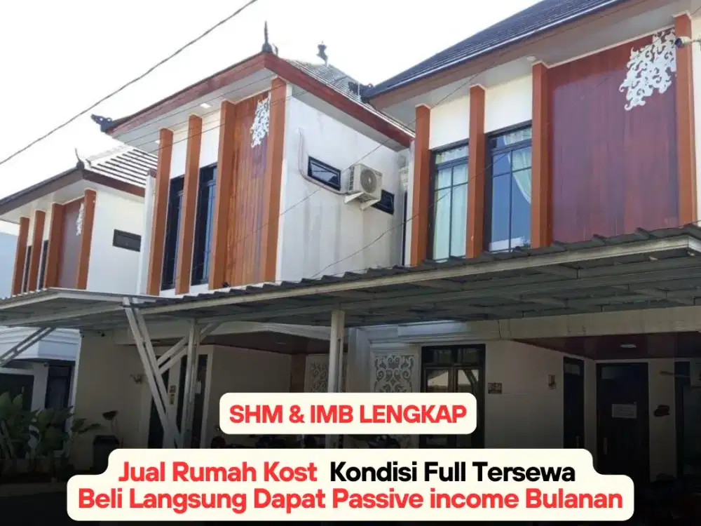 JUAL RUMAH KOST AKTIF & SUDAH TERSEWA – IPB DRAMAGA