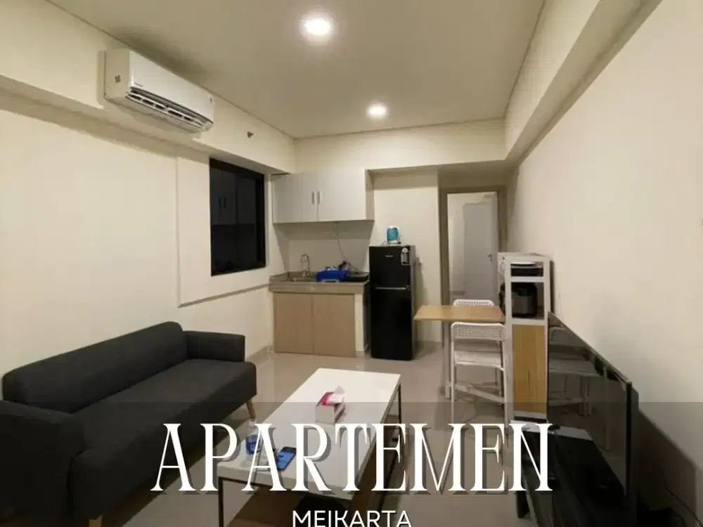 DIJUAL MURAH APARTEMEN MEIKARTA TOWER NORTHVIEW LANTAI SEDANG 2BR DI LIPPO CIKARANG