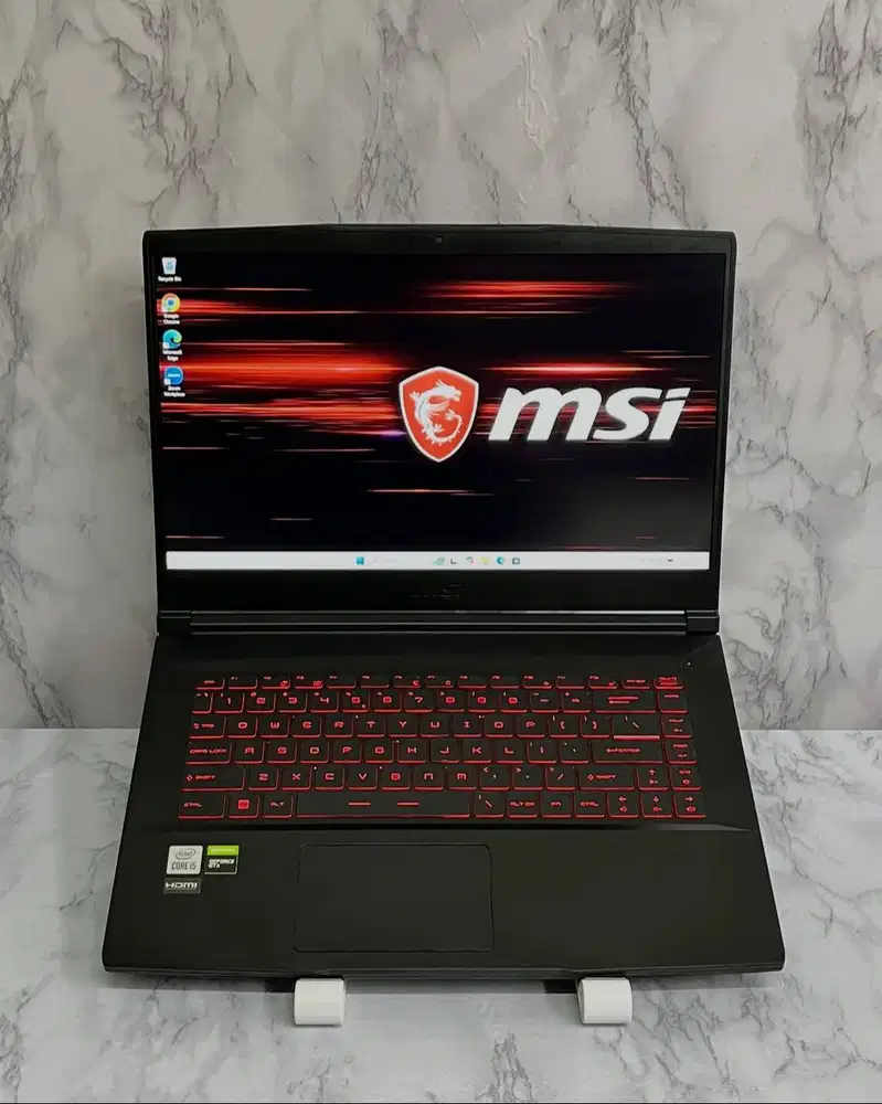 MSI Thin GF63 10SC i5 10500H RAM 8GB SSD 512GB M.2 NVMe GTX1650 4GB