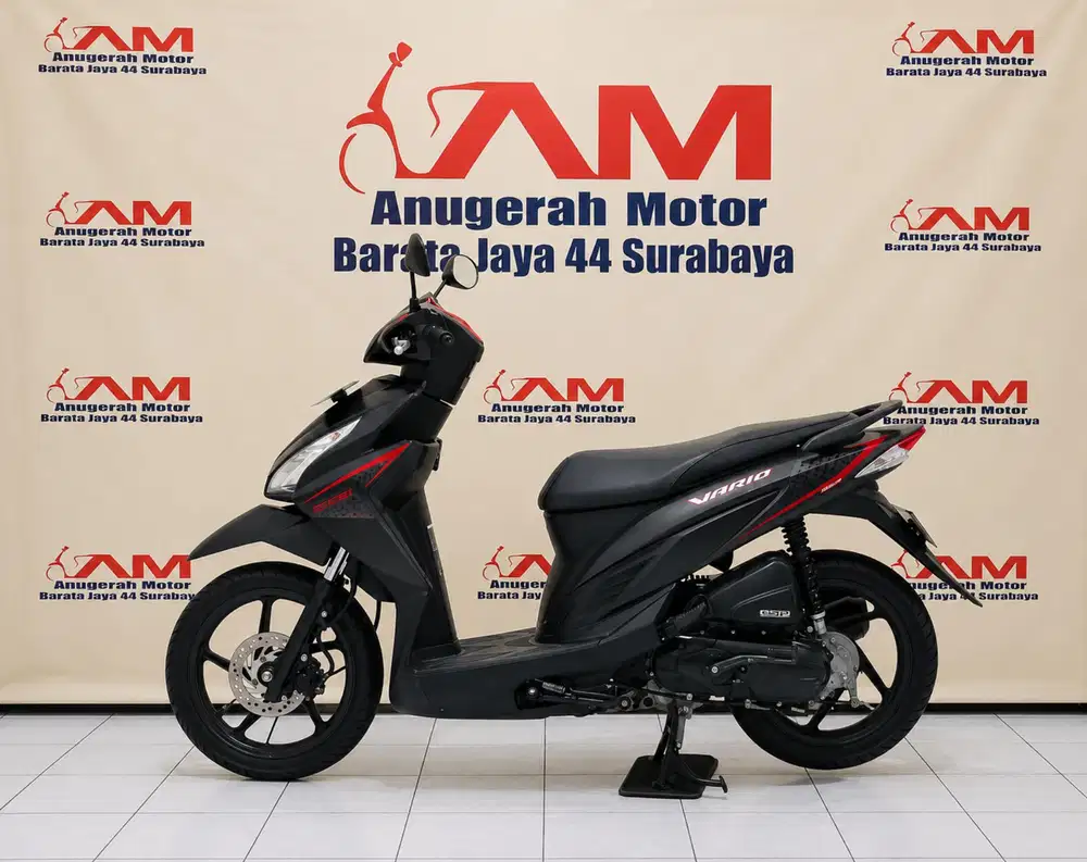 Honda Vario 110 Fi Led Tahun 2017 Hitam Doff