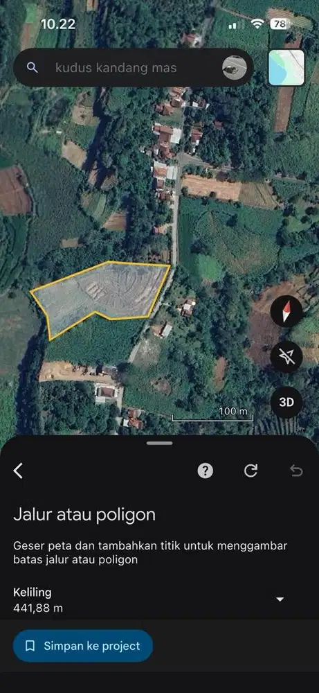 Dijual Tanah Pribadi