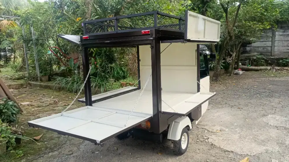 TVS King Food Truck 2018 Siap Usaha Pajak Hidup BPKB Lengkap Rp23 Juta