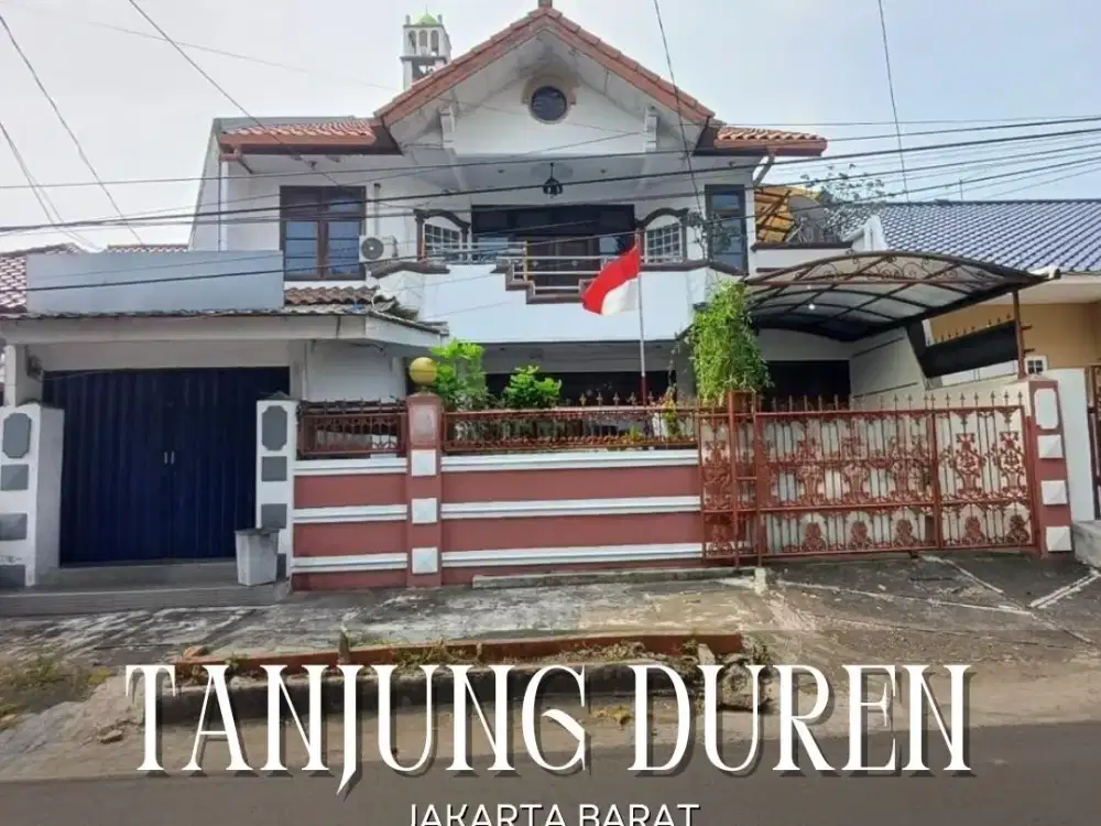 DIJUAL MURAH RUMAH TINGGAL 2 LANTAI SIAP HUNI DI TANJUNG DUREN JAKARTA BARAT