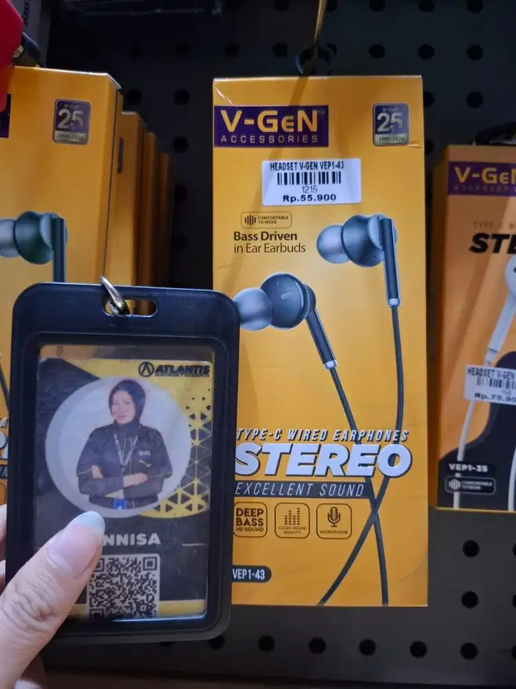 HEADSET VGEN VEP-43  | ATLANTIS DAHSYAT