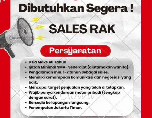 SALES RAK GO-DAY