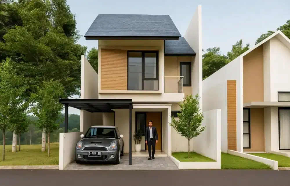 Dijual rumah hanya 600 jutaan sisa 4 unit dr 7