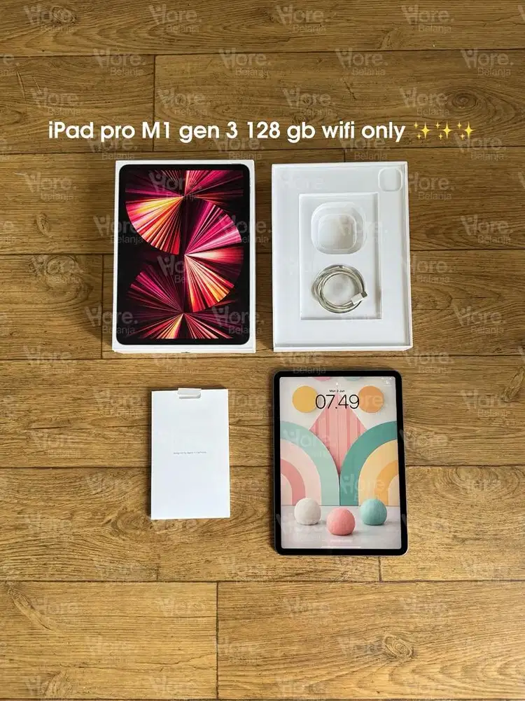 iPad pro gen 3 M1 128 gb wifi only