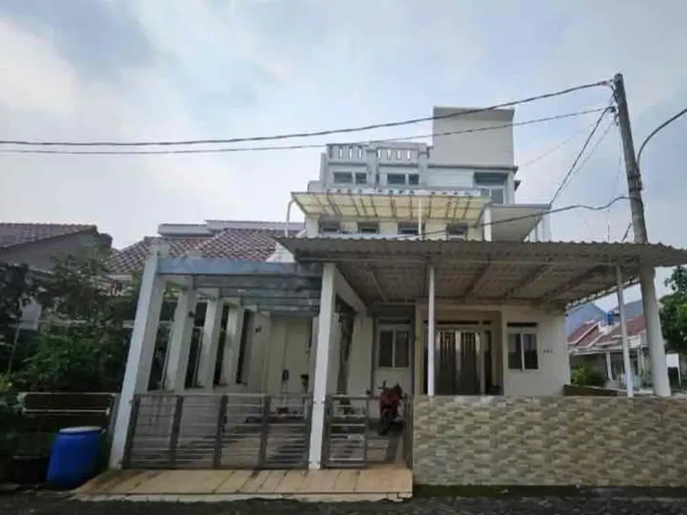 dijual rumah murah harga di bawah pasaran di perumahan puri pakujaya regency, kel. pakujaya, kec. serpong utara, kota tangerang selatan
