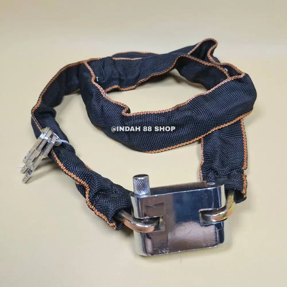 Gembok Rantai / Gembok Sepeda Motor Helm Pagar / Gembok Rantai Pintu L