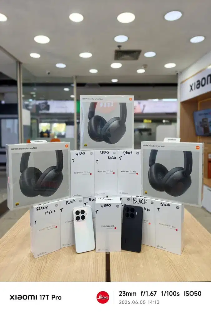 Xiaomi 17T 12/512 free redmi headphone neo