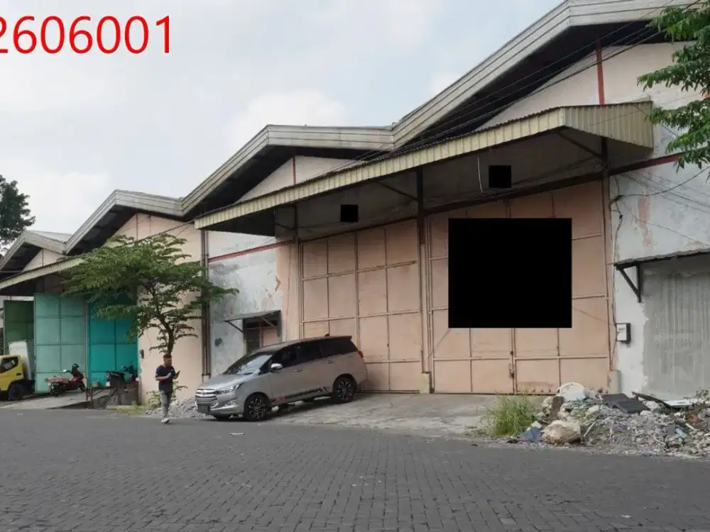 Dijual Gudang Siap Pakai & Bebas Banjir di Mutiara Margomulyo Indah Dkt Osowilangon Perak