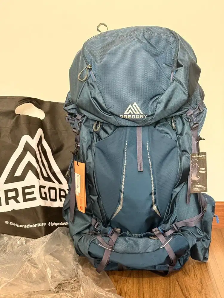 BARU Gregory baltoro 65L NEW BNIB eiger resmi ori. Paket baru datang